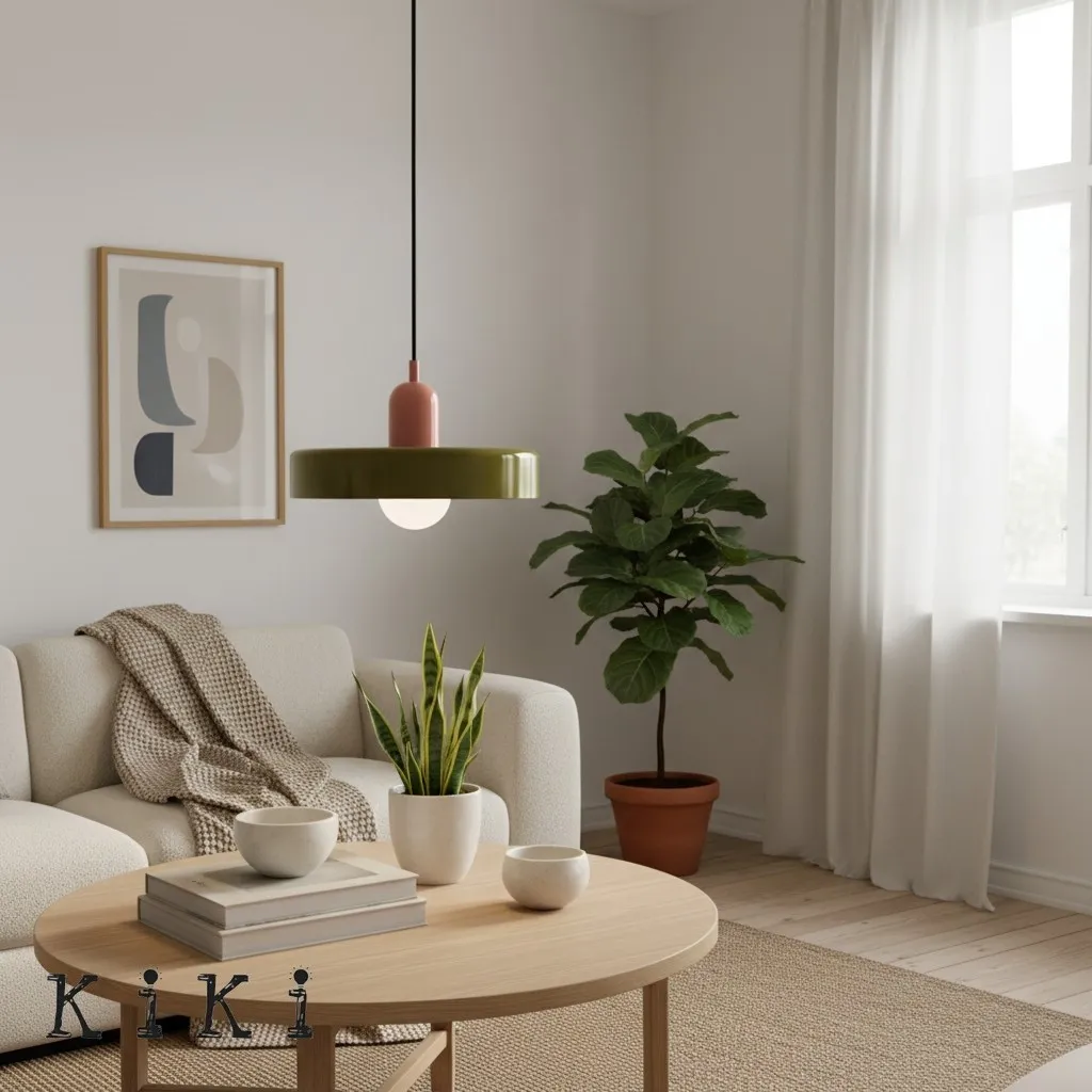 Disc Orb Pendant Light