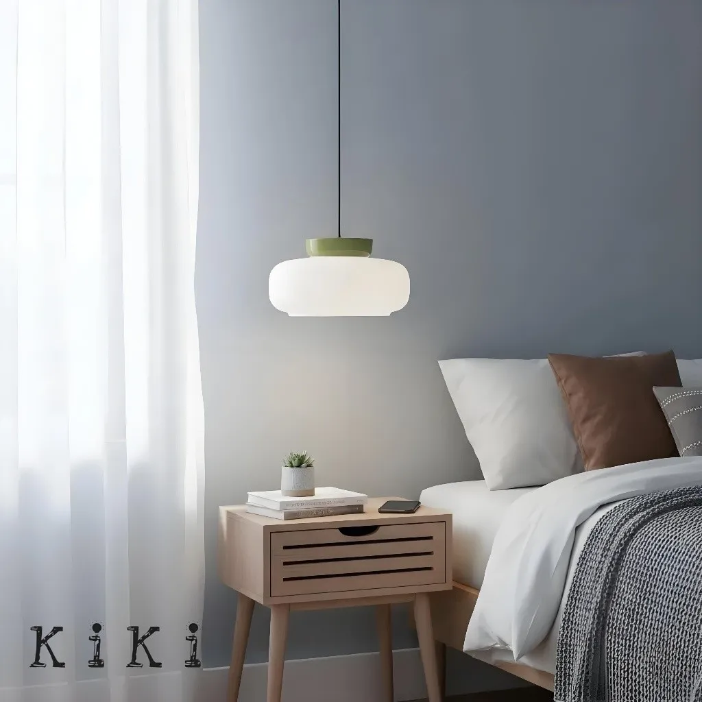 Modern Colorful Ceramic Shade Pendant Light KL1103