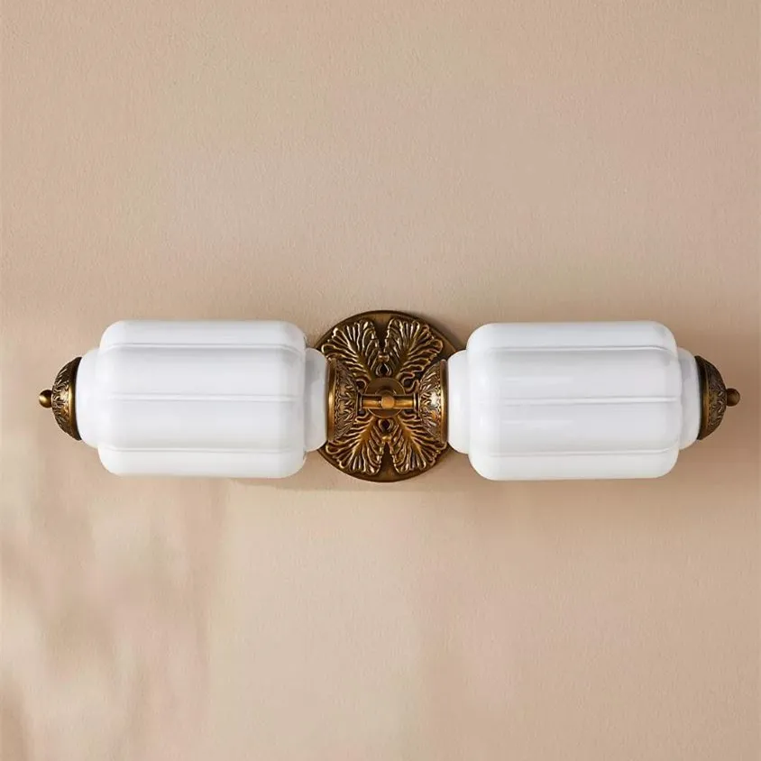 Eloise Pumkin Glass Vanity Sconce KL856