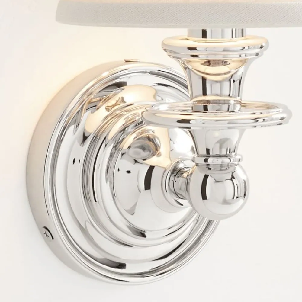 Kalvora Classic Sculpted Wall Sconce – Fabric Shade Sconce For Indoor Accent Lighting KL1162