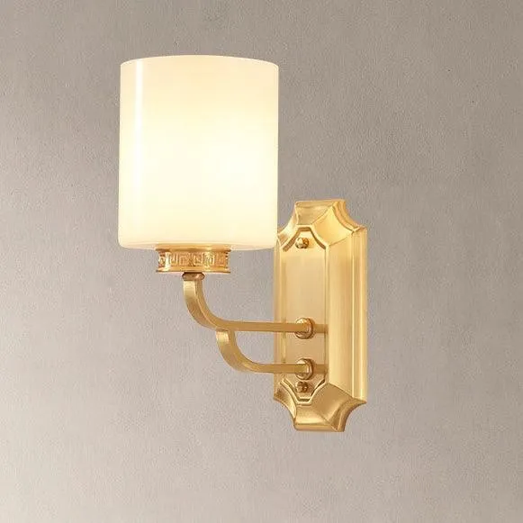 Nordic Copper Retro Wall Lamp KL414