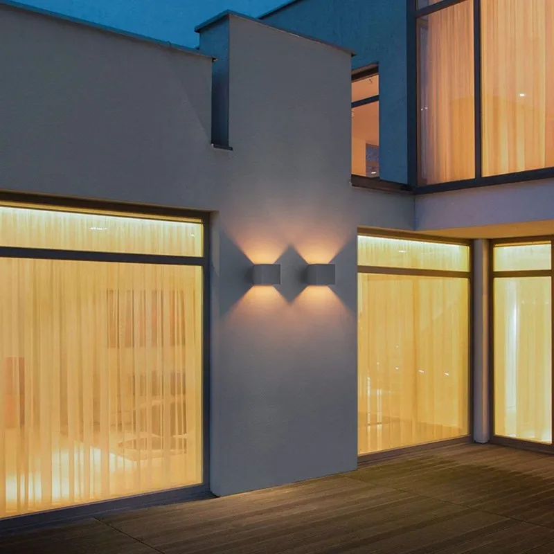 Cube LED Wall Light