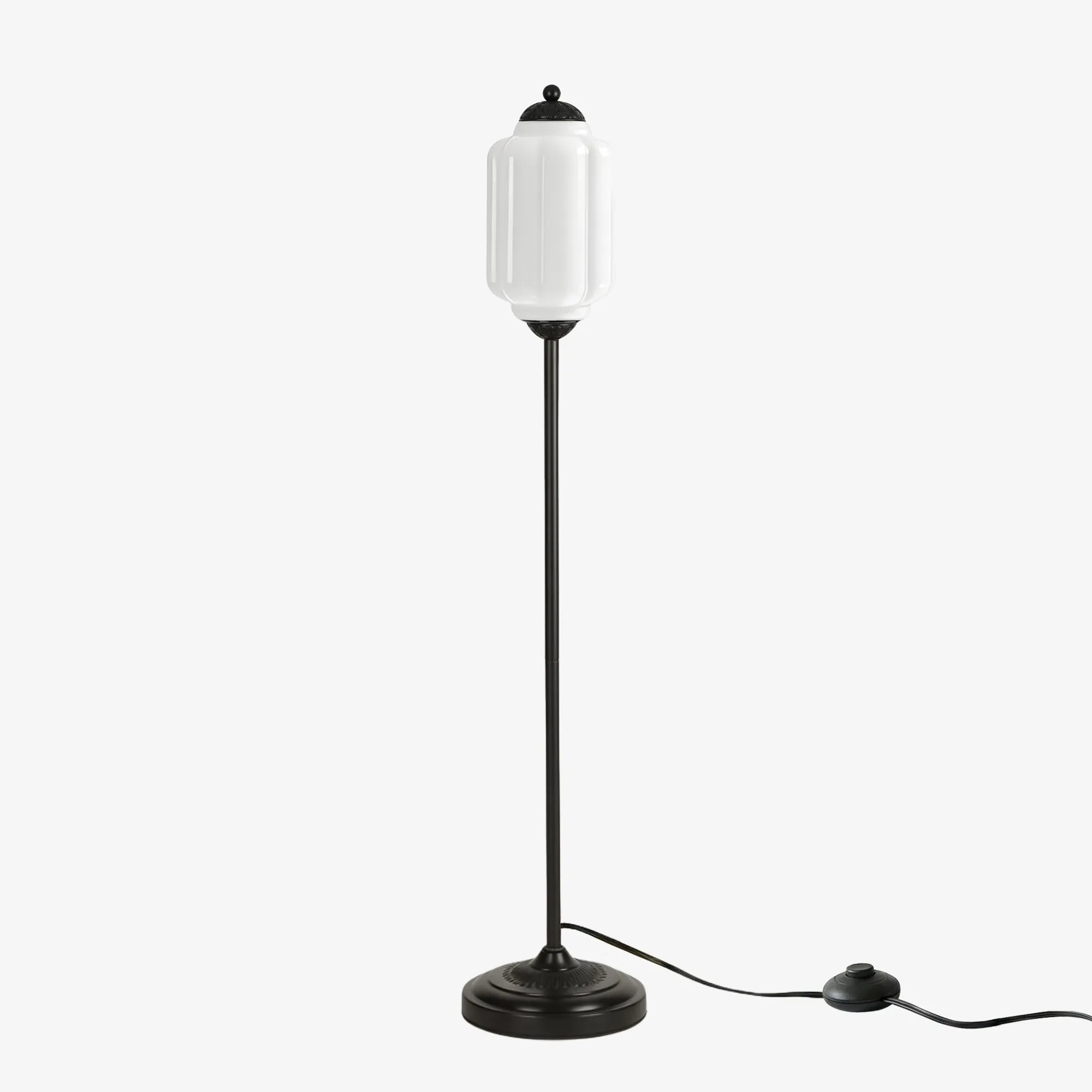 Eloise Artistic Textured Glass Floor Lamp - Elegant Lighting for Bedroom or Interior Space KL2330