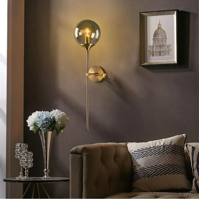 Modern Design Glass Ball Wall Light KL12