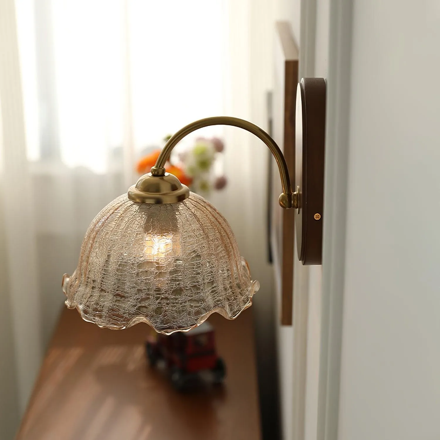 Vintage Flower Wall Lamp KL739