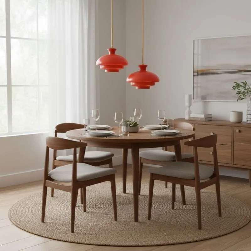 Halovita Elegant Metal Design Glass Pendant Lamp for Living Areas KL2136