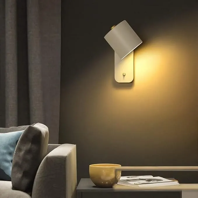 Modern Minimalist Swivel Cylinder Wall Sconce KL02