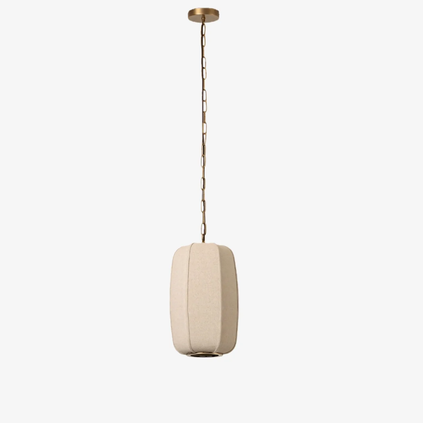 Loomis Adjustable Organic Linen Pendant Light - Sophisticated Style for Entryway and Hall KL2042