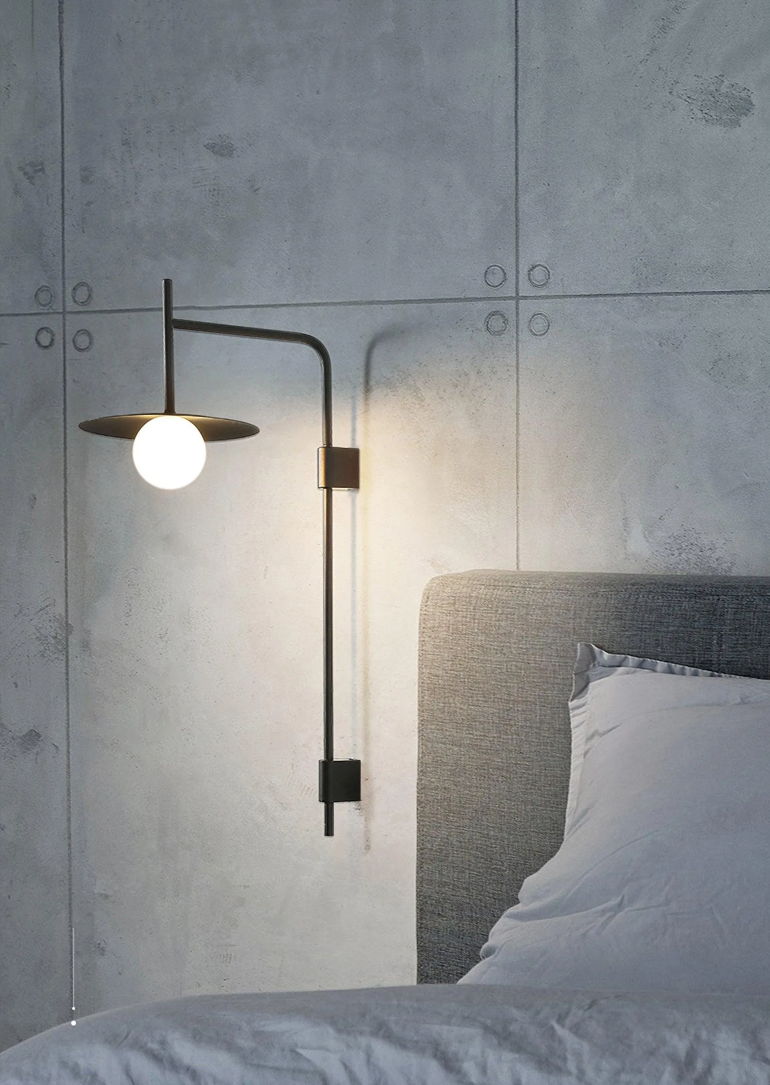 Nordic Swing Arm Wall Lamp for Living Room KL831