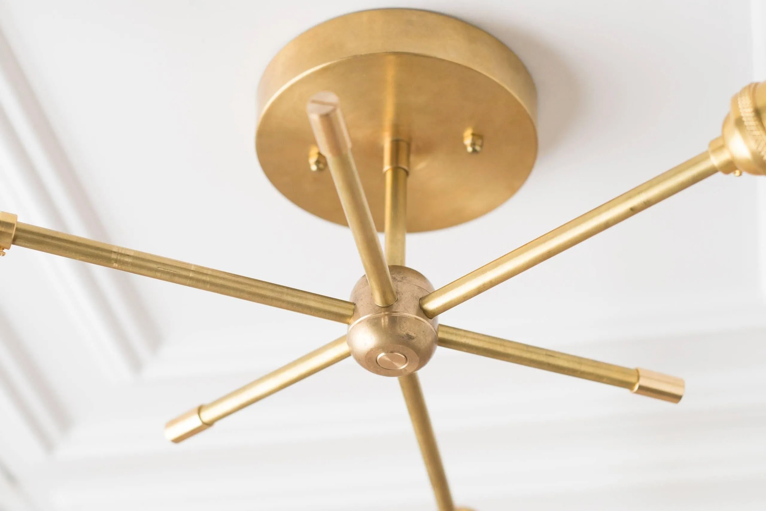 Mobilux Line Industrial Chandelier - Modern Ceiling Light Fixture for Home KL1411