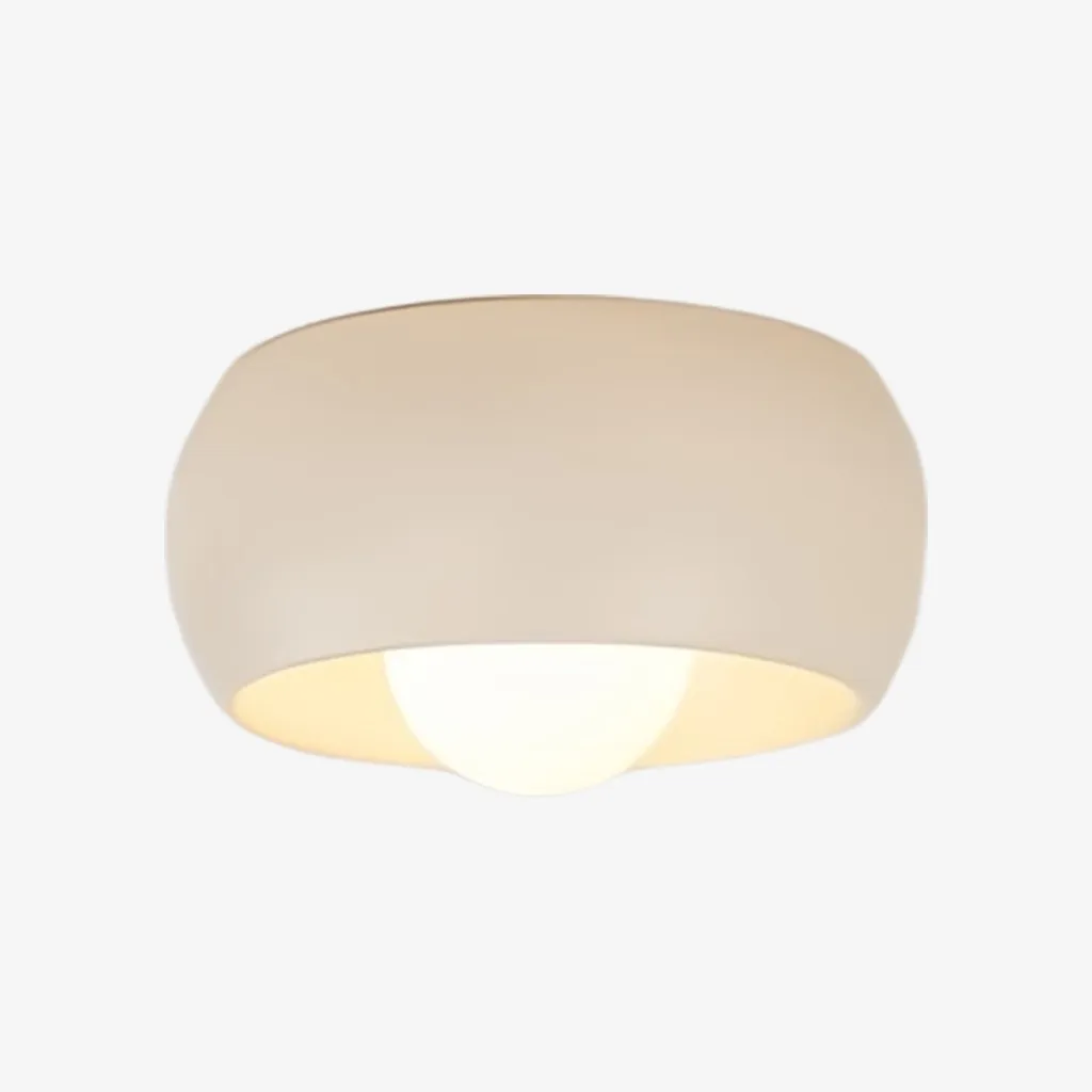 Aurelox Round Flush Mount Ceiling Light - Geometric Fixture for  Contemporary Indoor KL2294