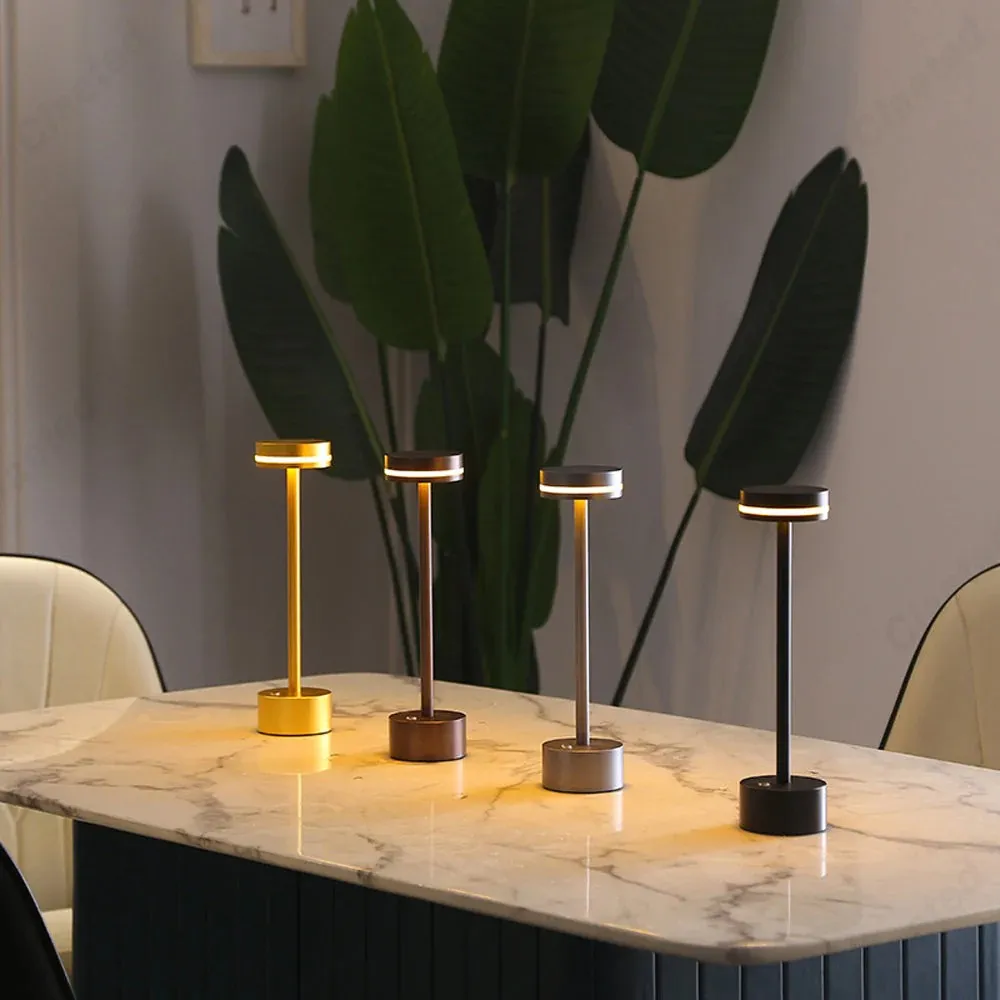 Frisbee Portable Touch Cordless LED Desk Lamp KL43