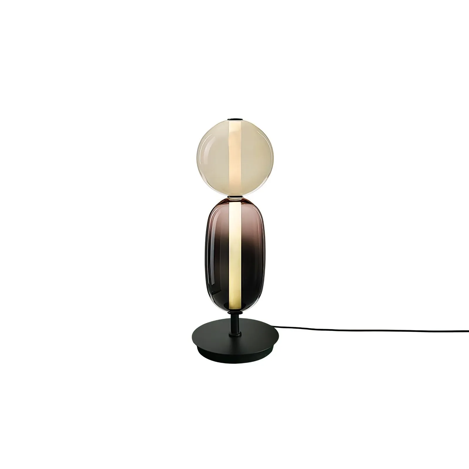 Nordic Minimalist Creative Luxury Gourd Glass Table Lamp KL278