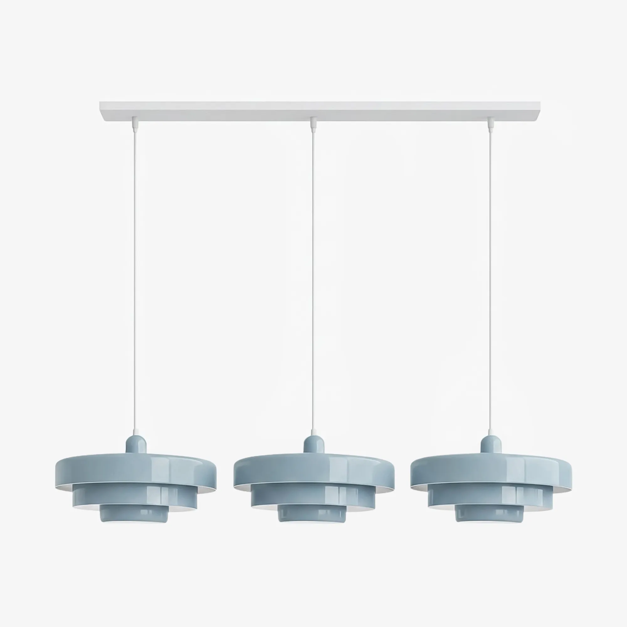3 Tiers Bauhaus Nordic Macaron Pendant Light - Modern Pendant and Ceiling Light for Living Room KL30