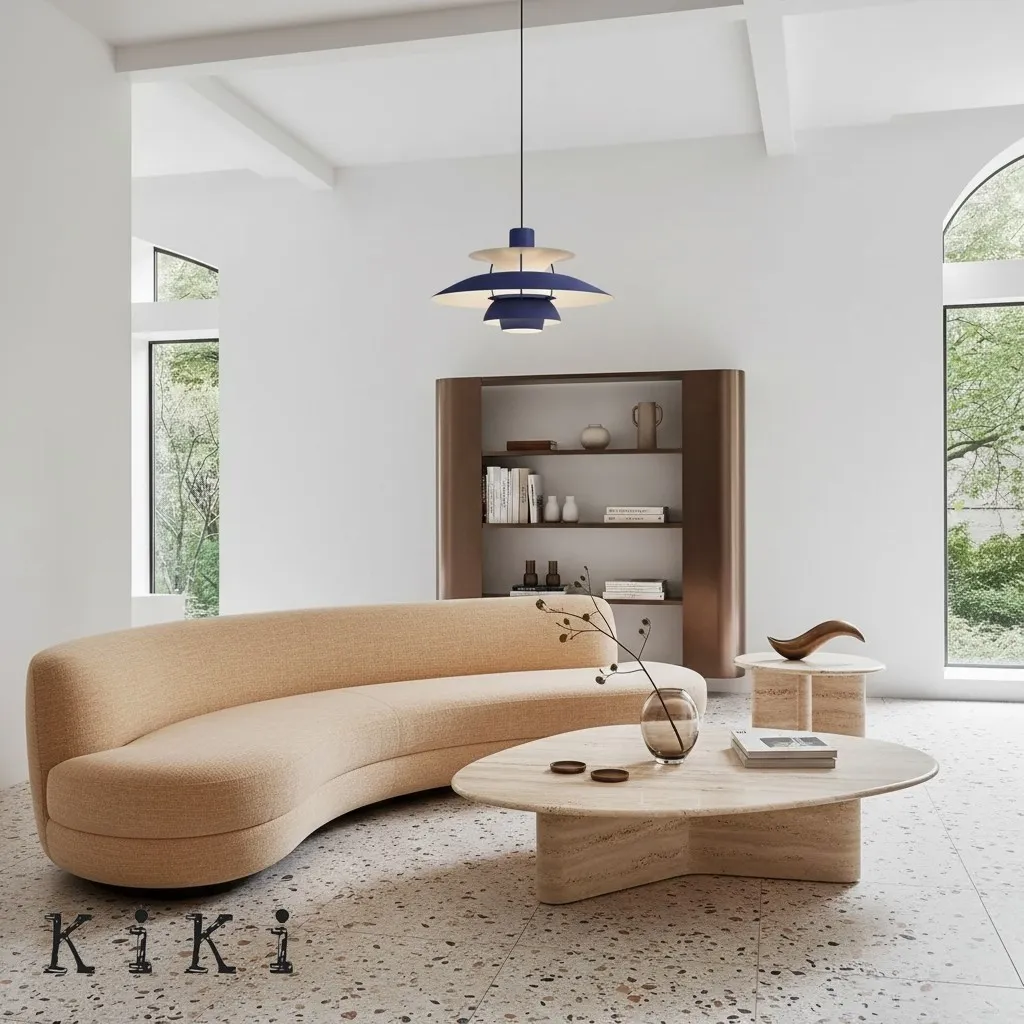 Scandinavian Multilayer Metal Pendant Light