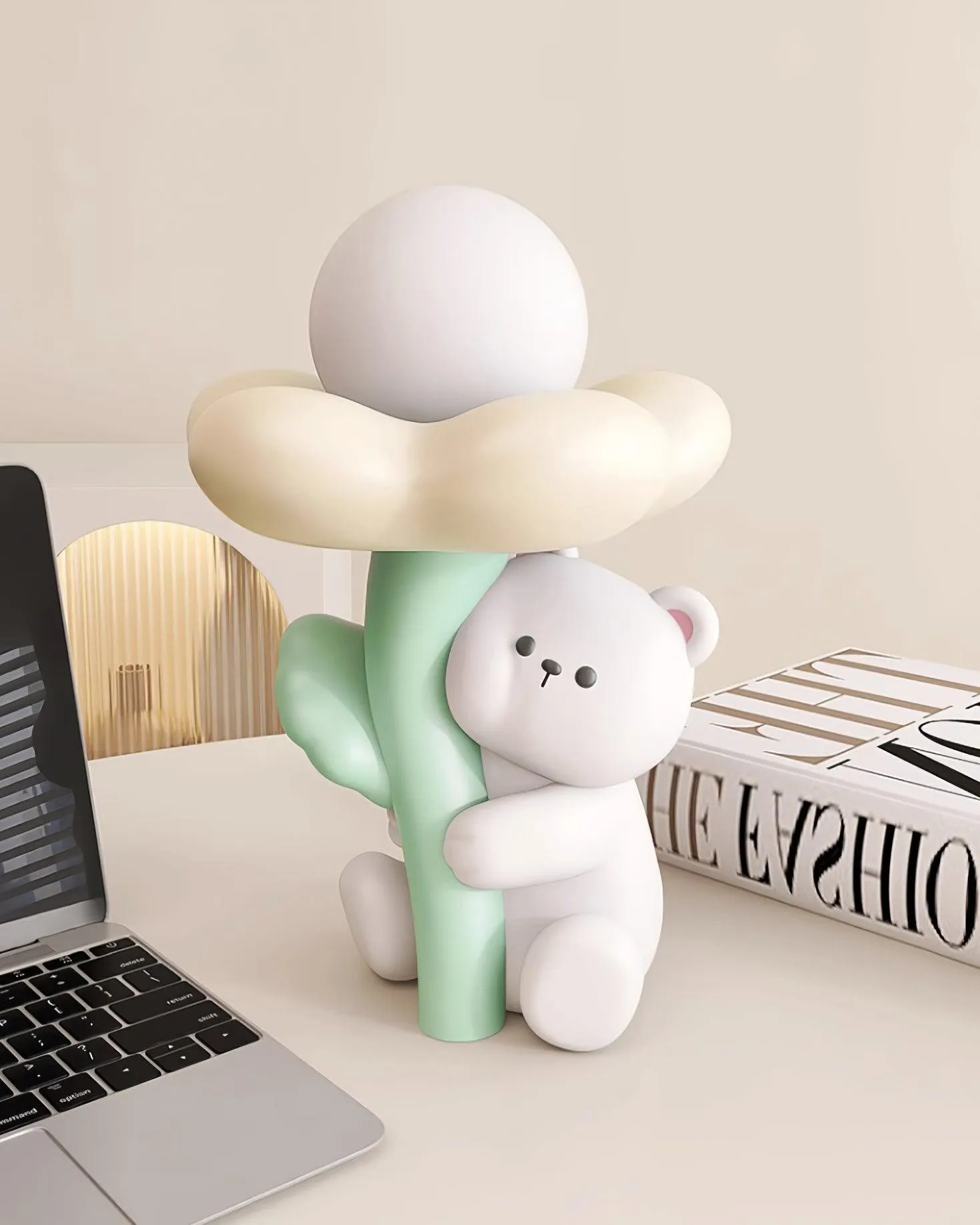 Cute Bear Resin Table Lamp KL821