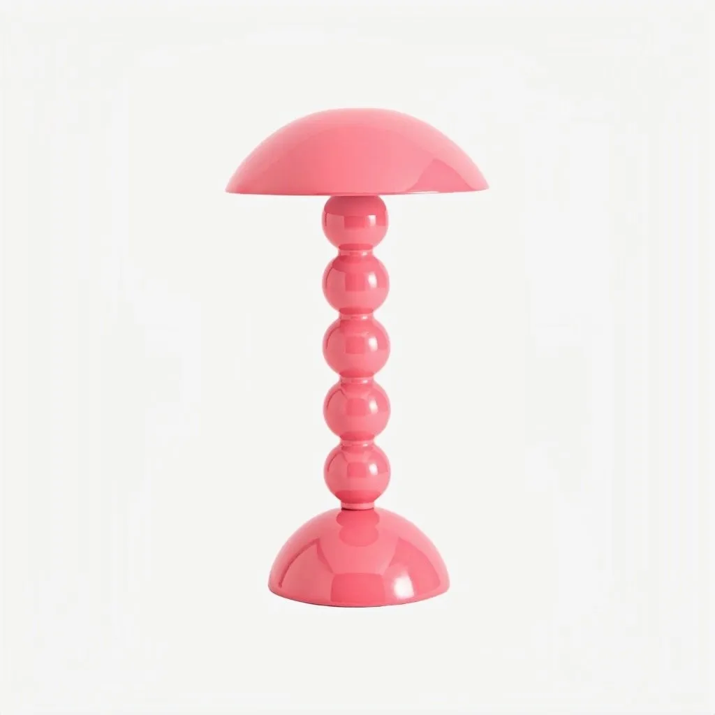Modo LED Table Lamp - Orb-Stacked Base Mushroom Shade Perfect for Living Room or Bedroom KL1653