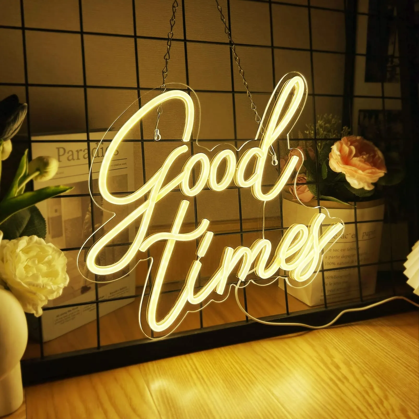 Good Vibes Led Neon Sign For Wall Decor KL192