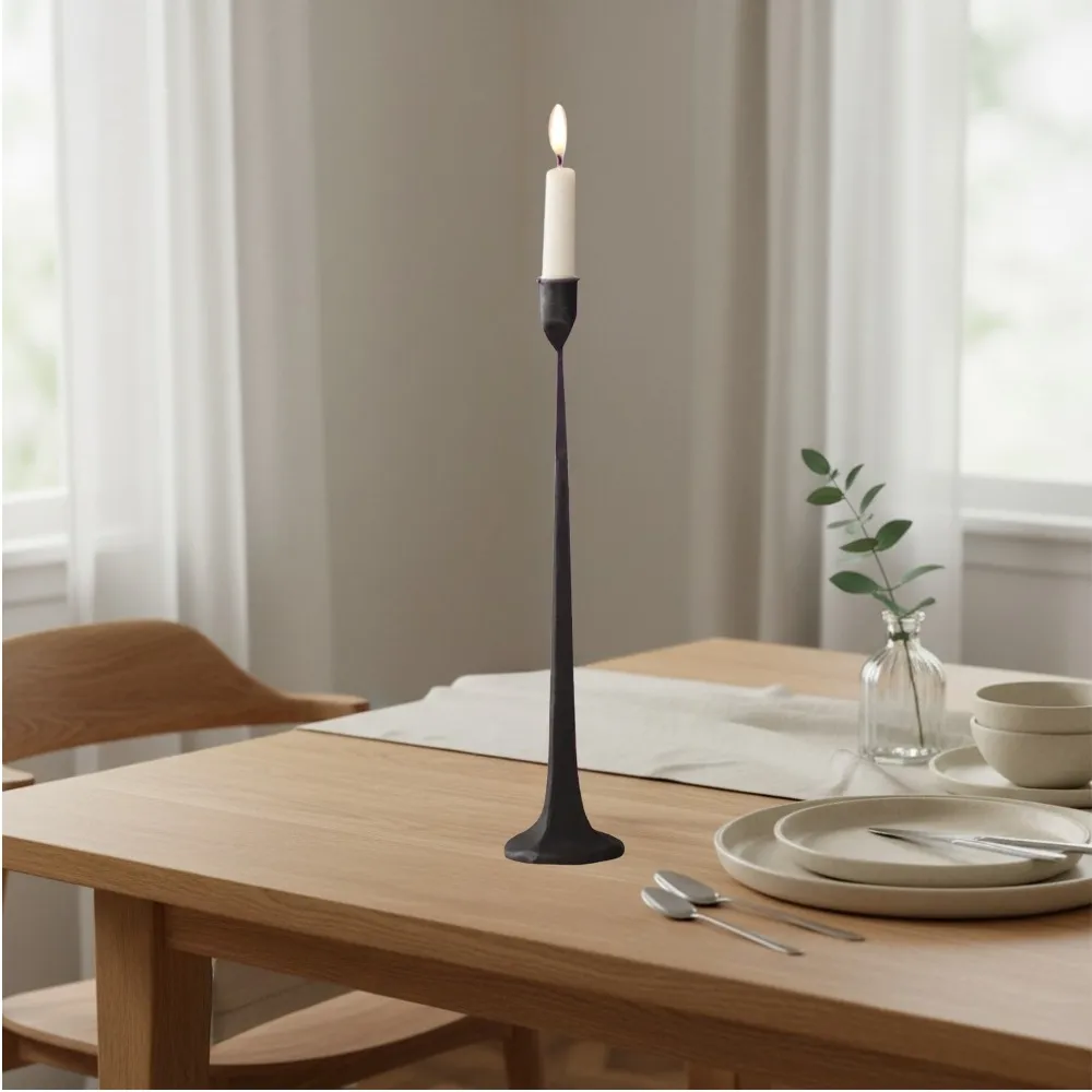 Tegna Modern Tall Candle Holders Elegant Slim Profile Design - Centerpiece And Interior Styling KL2349