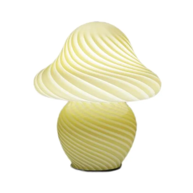 Modern Stained Glass Mushroom Night Light KL33