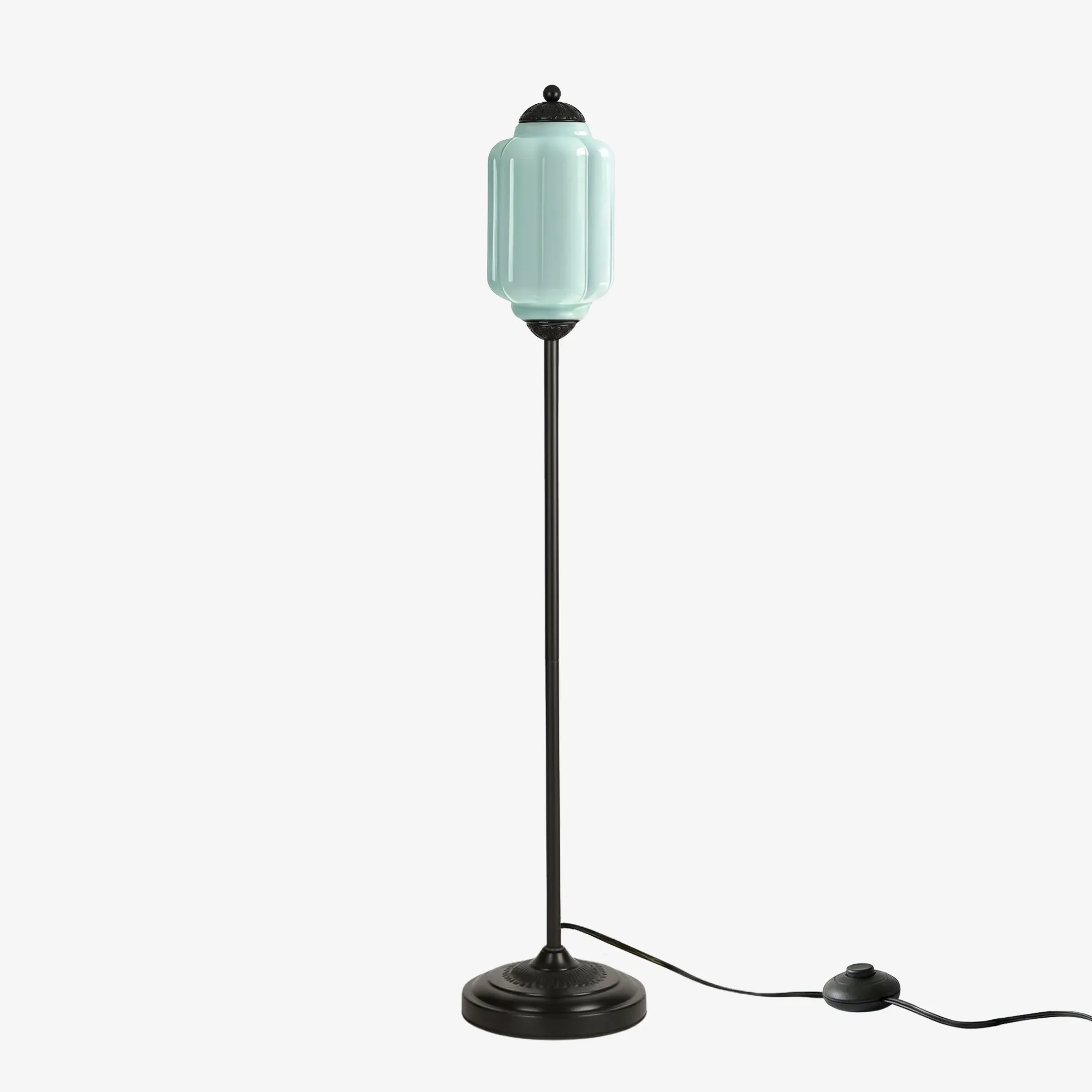 Eloise Artistic Textured Glass Floor Lamp - Elegant Lighting for Bedroom or Interior Space KL2330
