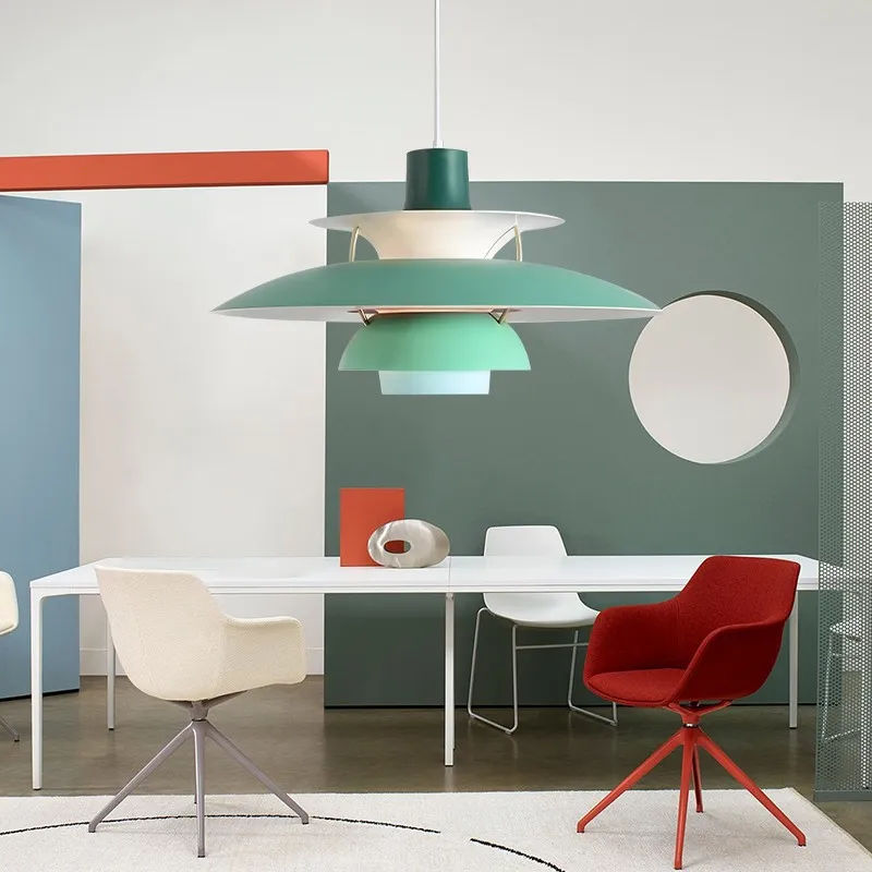 Scandinavian Multilayer Metal Pendant Light