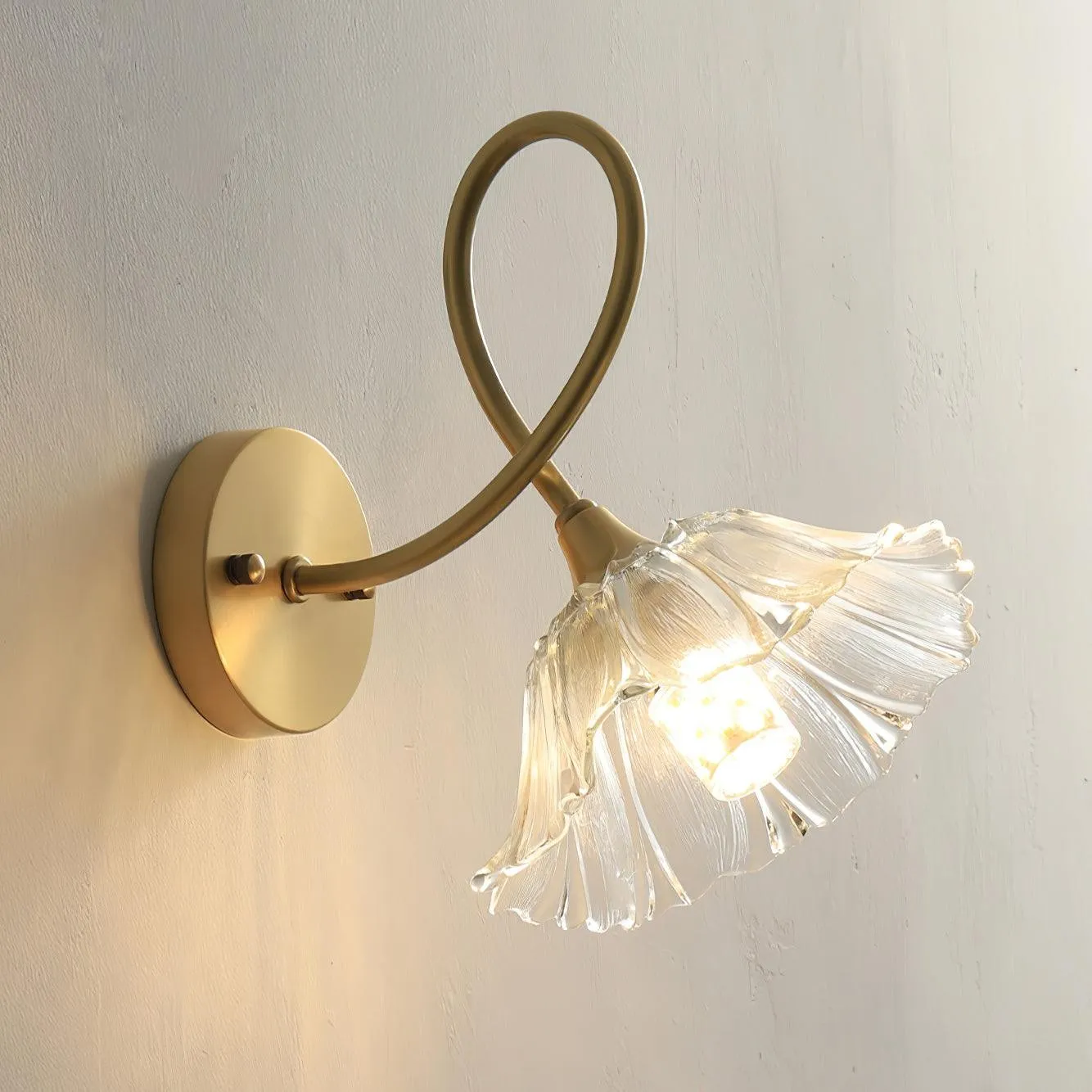 Century Lotus Leaf Wall Lamp KL298