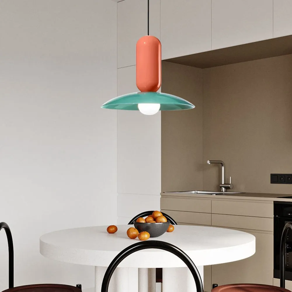 Macaron Frisbee Pau Pendant Light