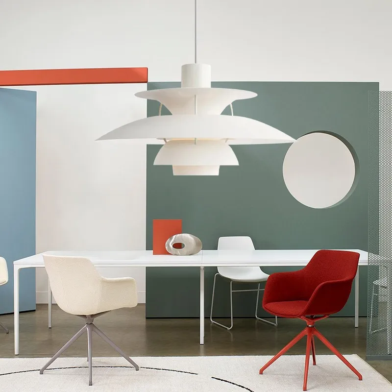 Scandinavian Multilayer Metal Pendant Light
