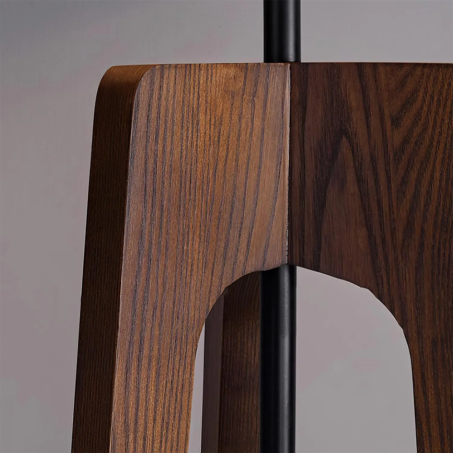 Minimalist Wood Tripod Table Lamp KL700