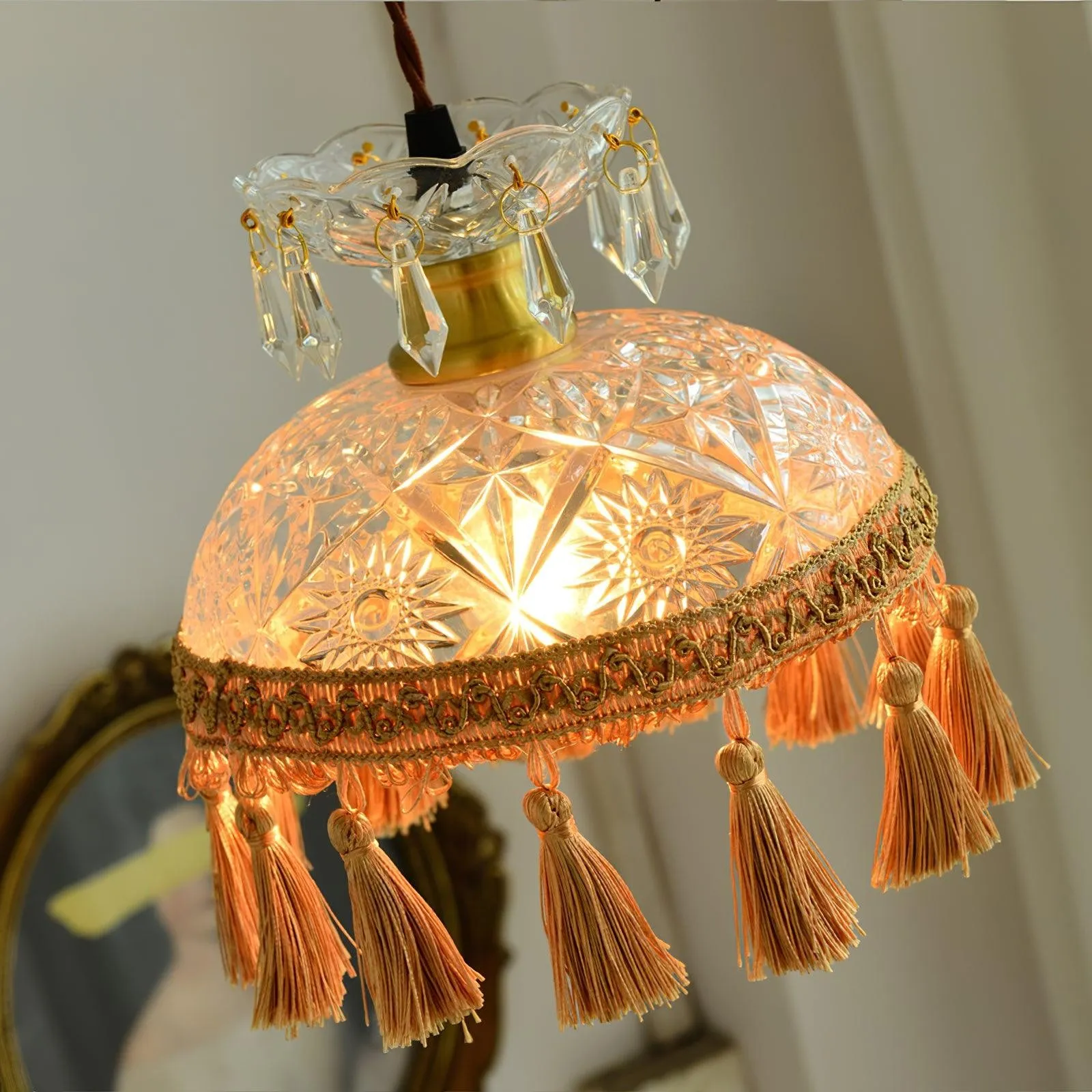 Bowl Tassel Pendant Light KL258