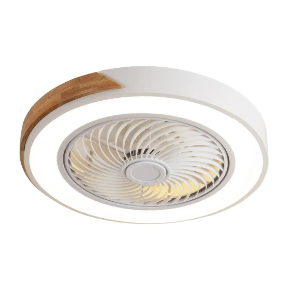 Scandinavian Style Wood Round Ceiling Fan Light KL932