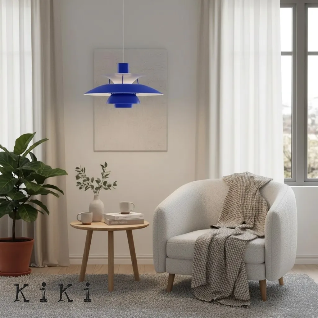Scandinavian Multilayer Metal Pendant Light