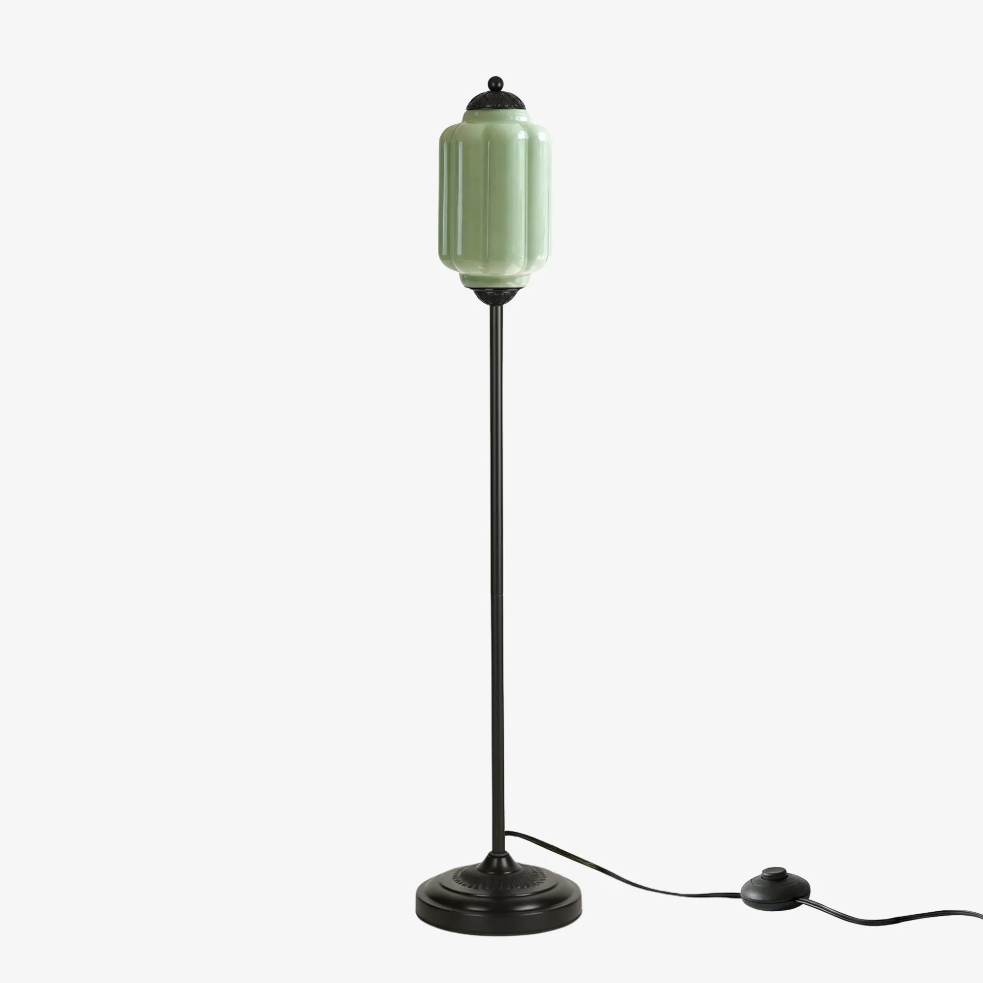 Eloise Artistic Textured Glass Floor Lamp - Elegant Lighting for Bedroom or Interior Space KL2330