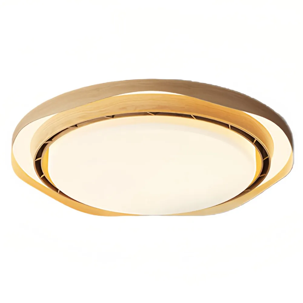 Modern Circular LED Bladeless Ceiling Fan with Light KL935
