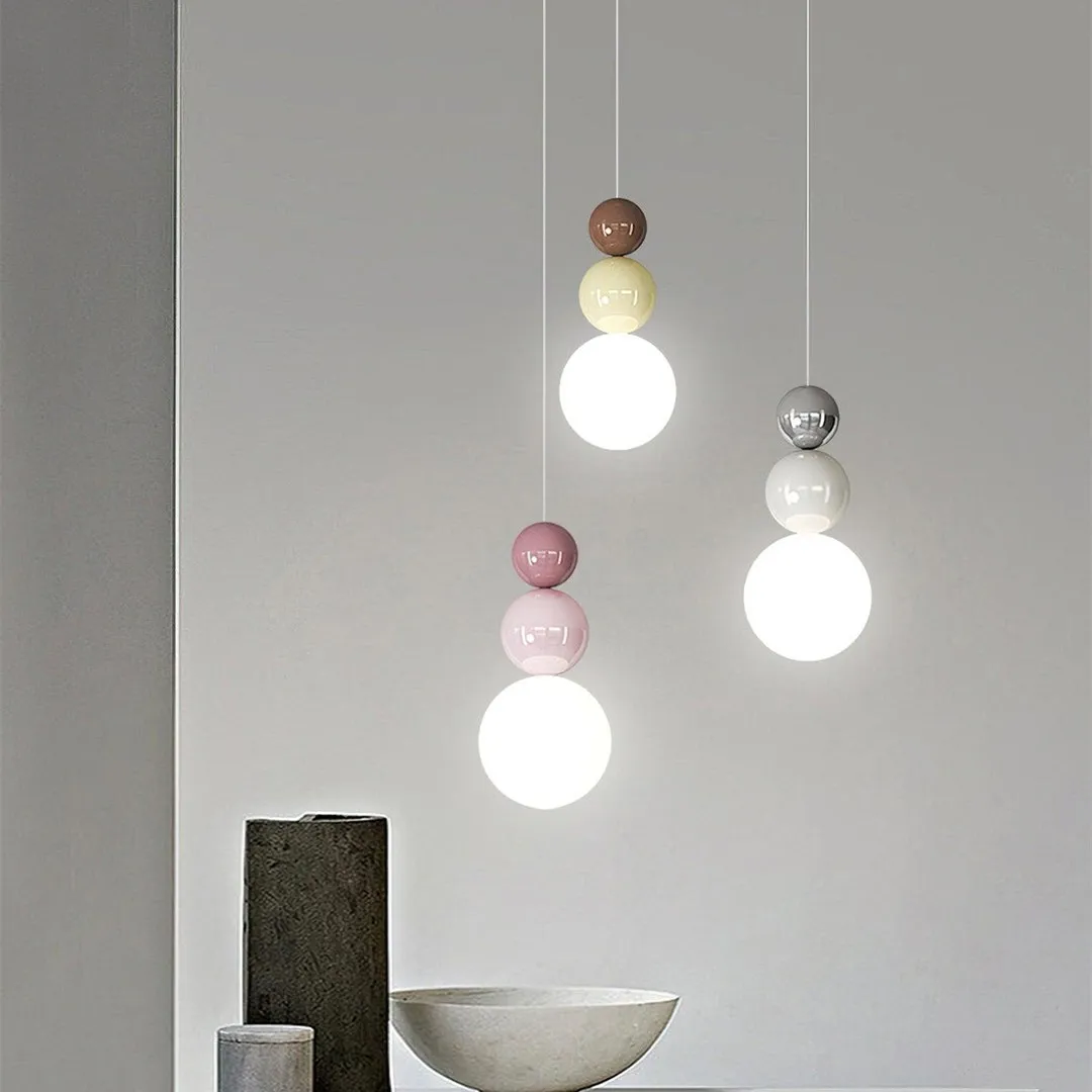 Modern Nordic Acrylic Multi Ball Pendant Light KL135