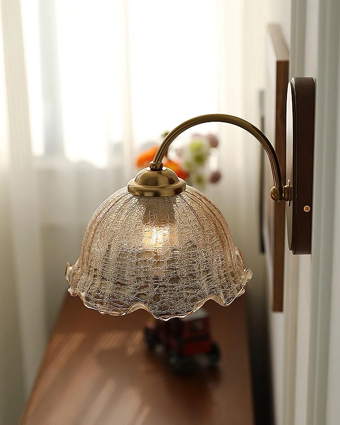 Vintage Flower Wall Lamp KL739