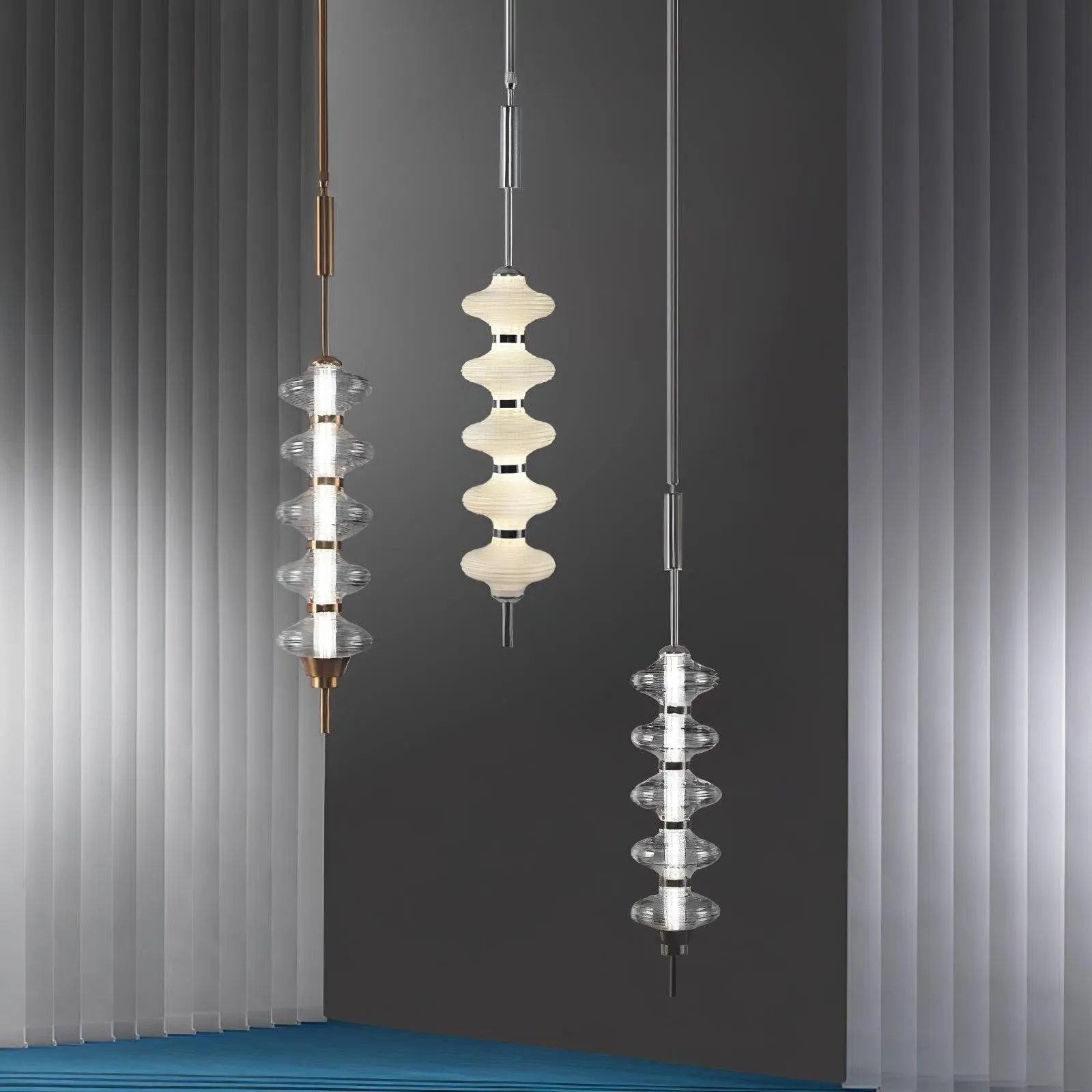 Light Luxury Style Gourd Pendant Light KL249