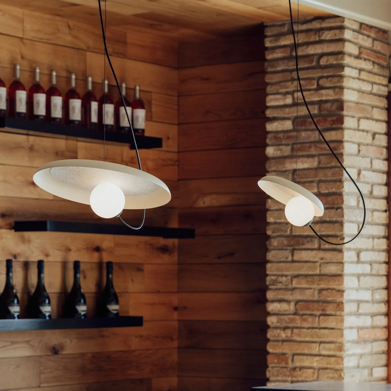 Acoustic Disc Pendant Lamp D448
