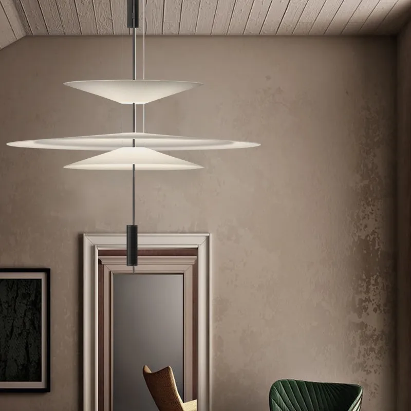 Flamingo Layered Pendant Light - Elegant Modern Lighting for Lounge and Hall