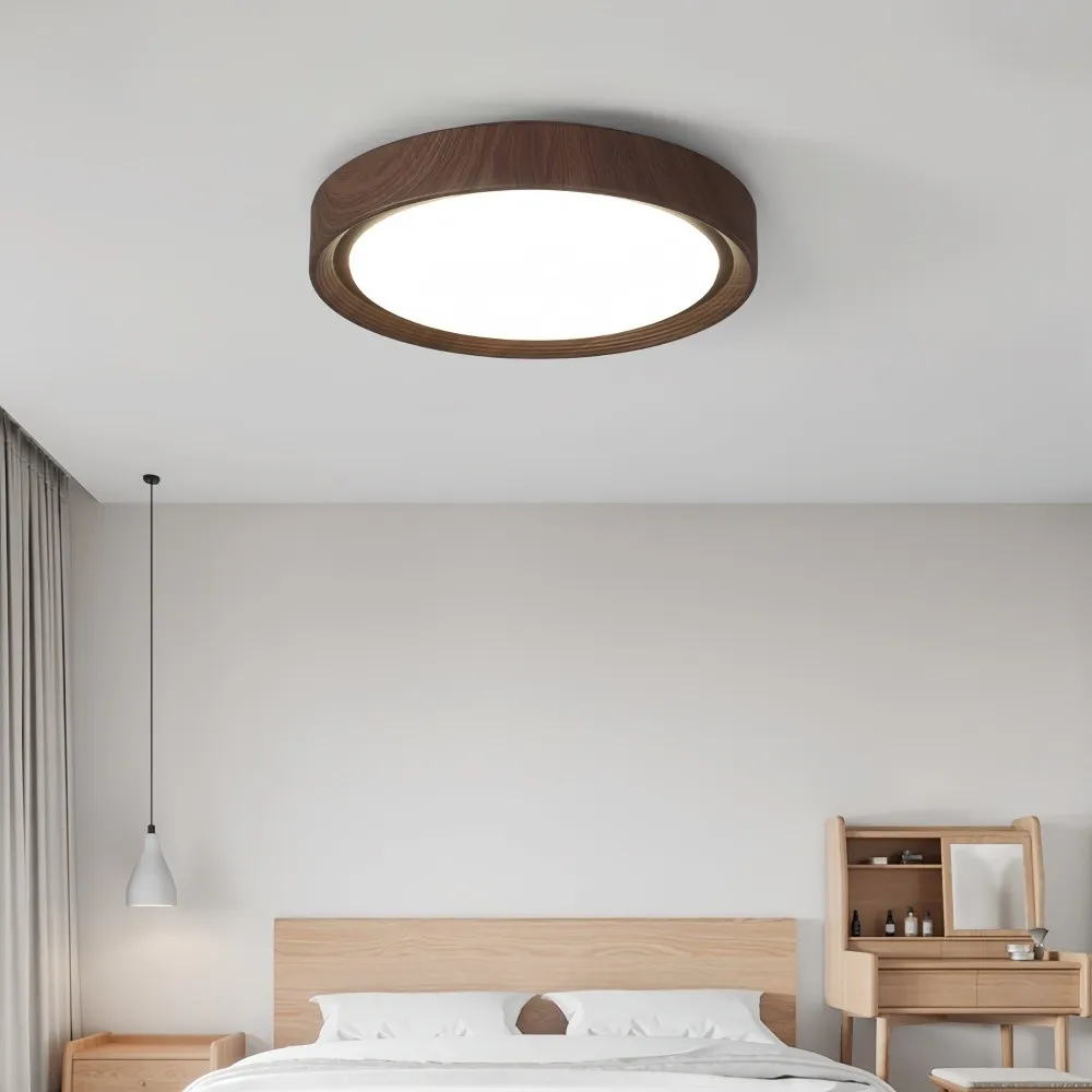 Vintage Scandinavian Round Energy LED Ceiling Lamp KL169