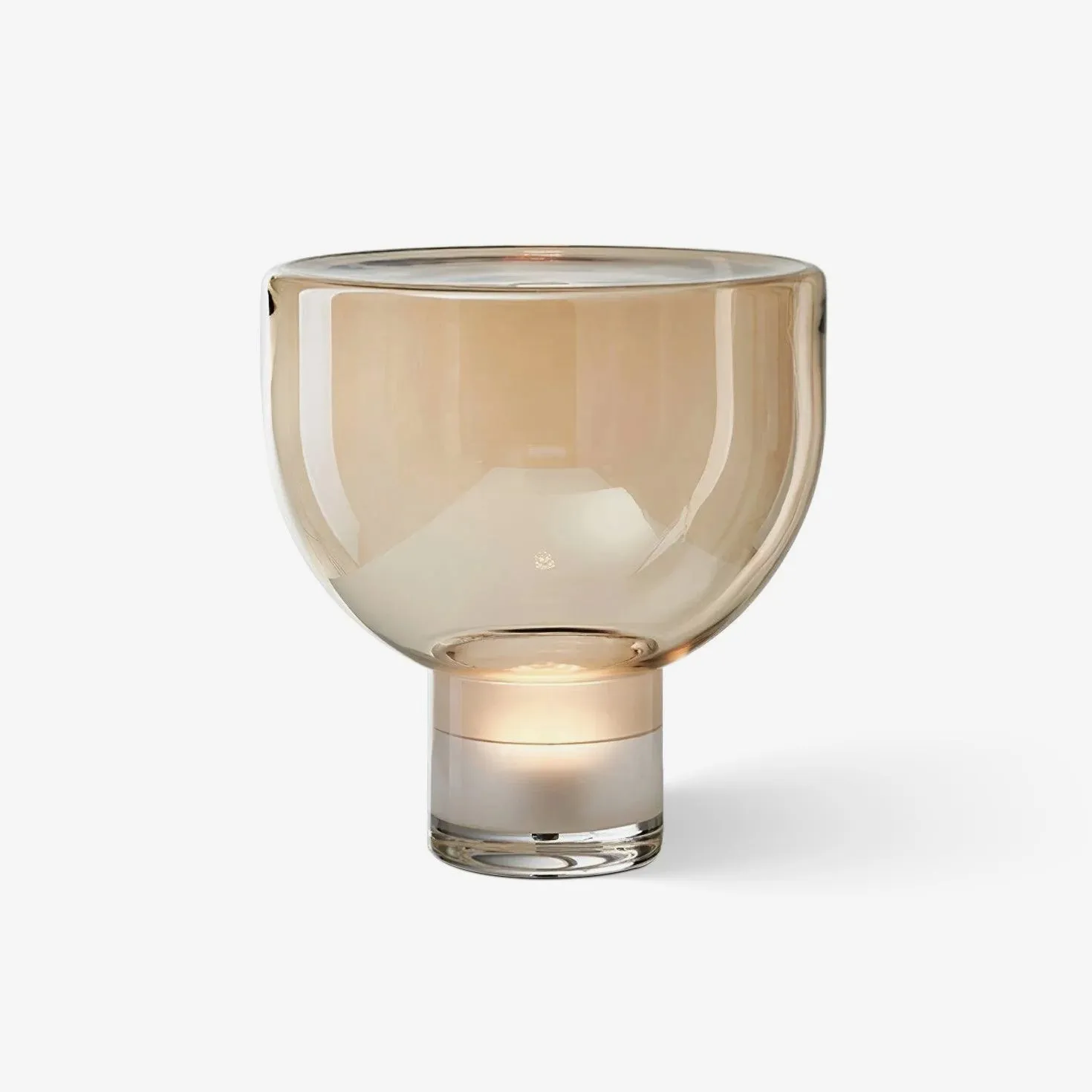 Nordic Simple Modern Luxury Glass Table Lamp For Study Room KL207