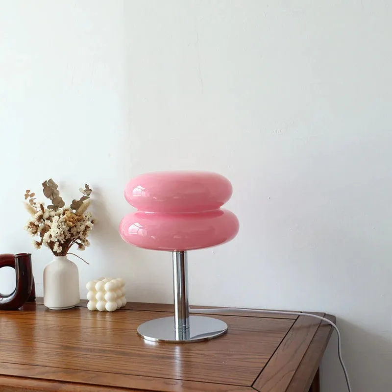 Bauhaus Macaron Stained Glass Table Lamp