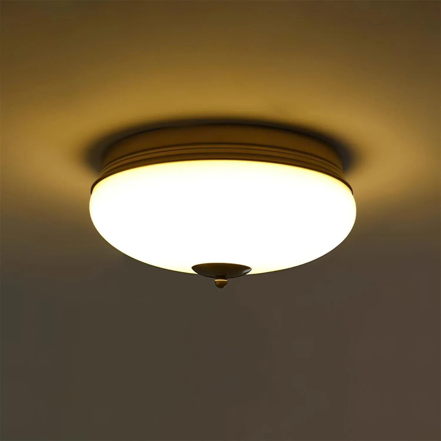 European Mid Century Cream Ceiling Light KL466