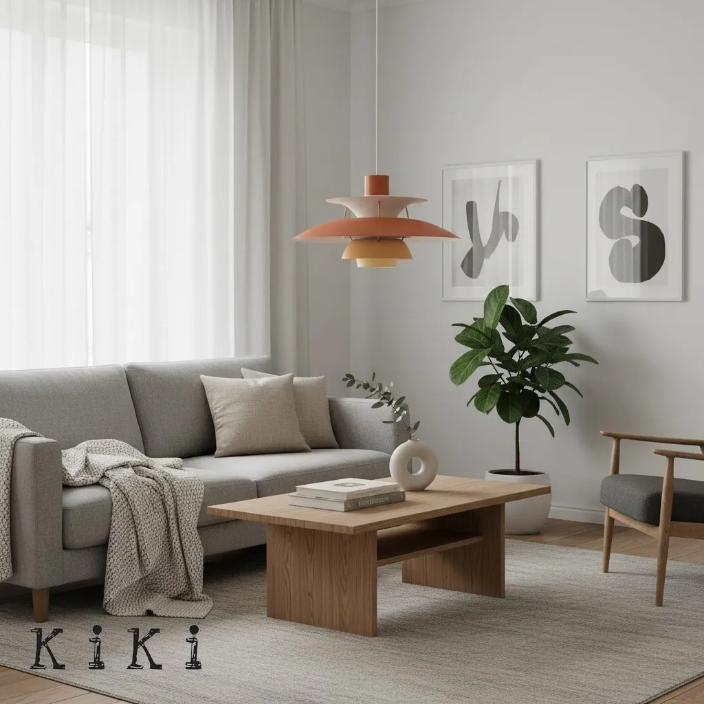 Scandinavian Multilayer Metal Pendant Light