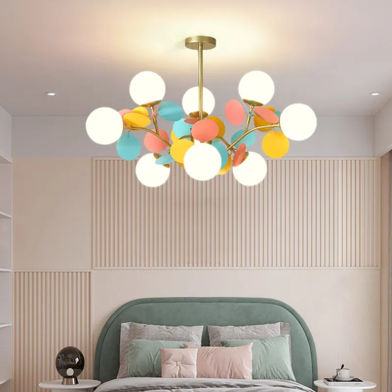 Flower Branch Magic Beans Chandelier