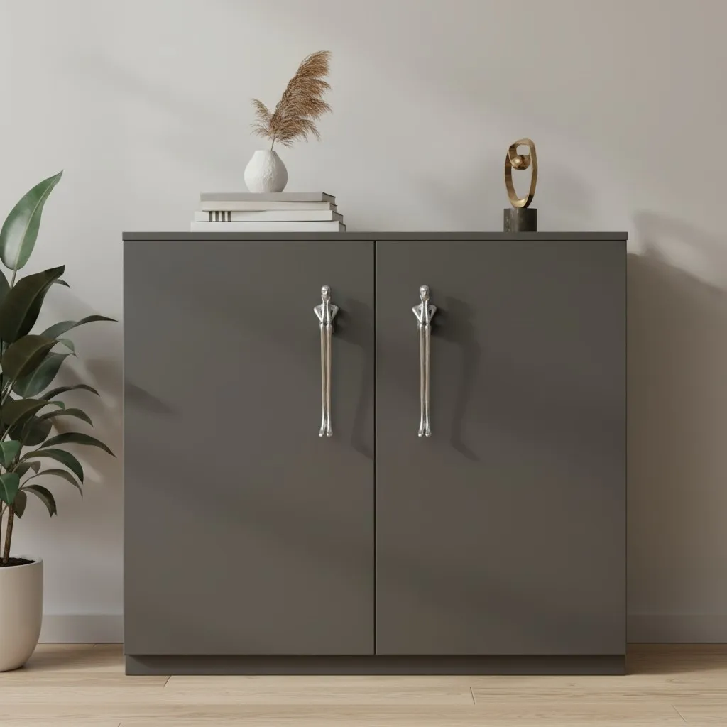 Verlitho Artistic Sculptural Lines Drawer Handle - Nordic Contemporary Design Interior Decor KL2350