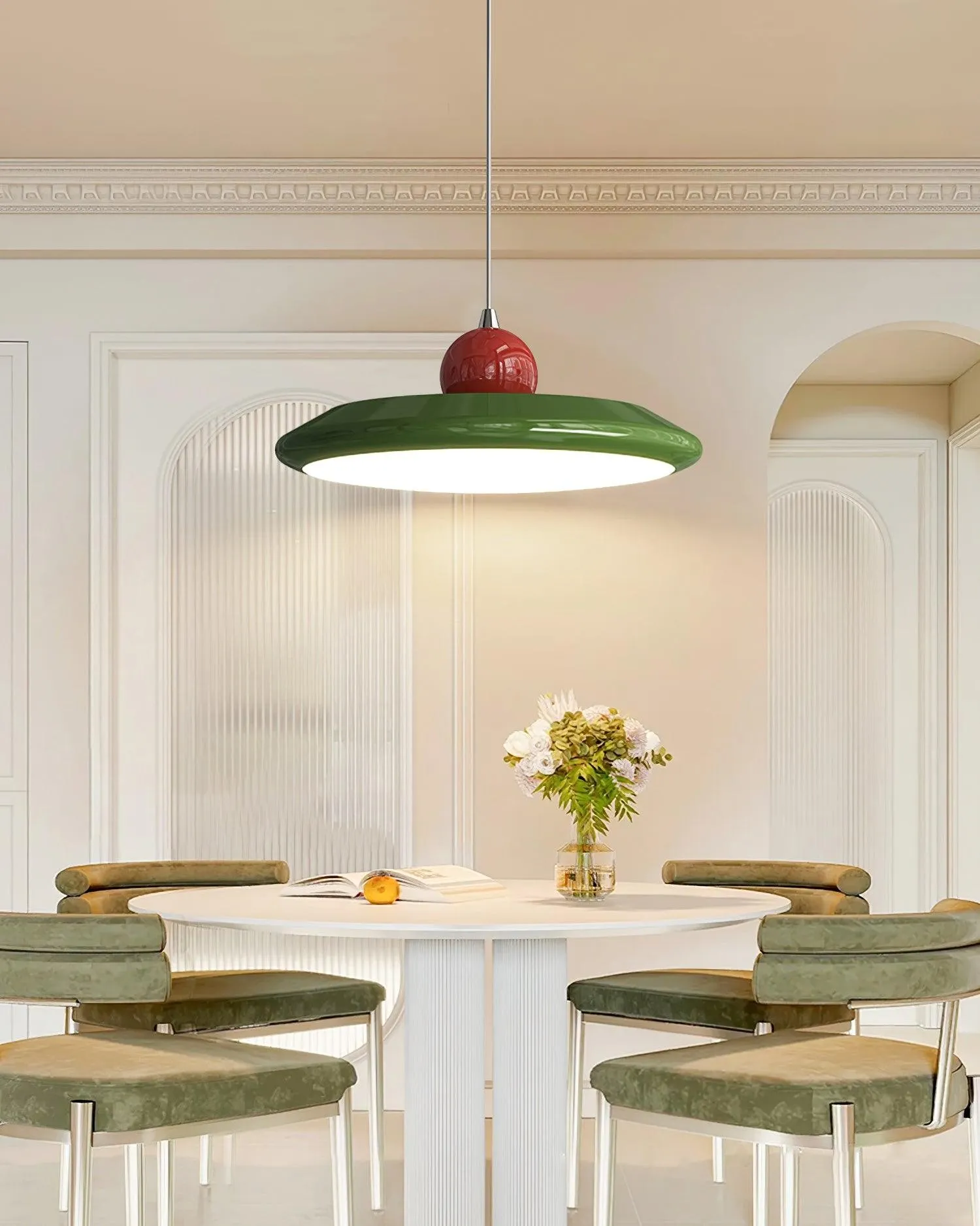 High-Grade Flying Saucer Swing Arm Pendant Lamp KL250