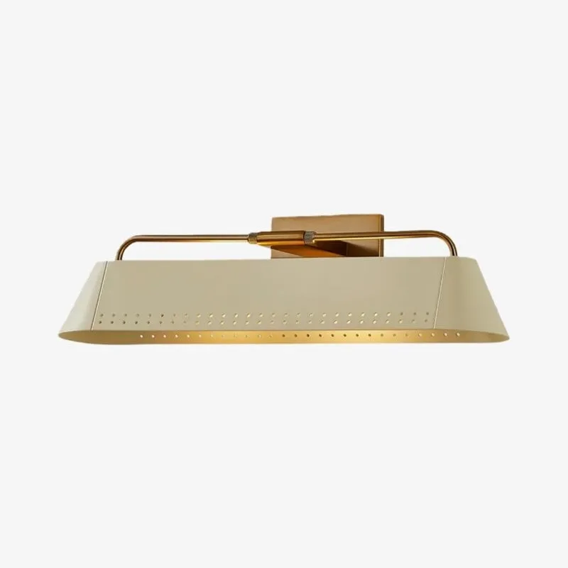 Libris Wall-Mounted Picture Light - Modern Steel Frame with Soft Sand Shade for Entryway & Dining KL2167