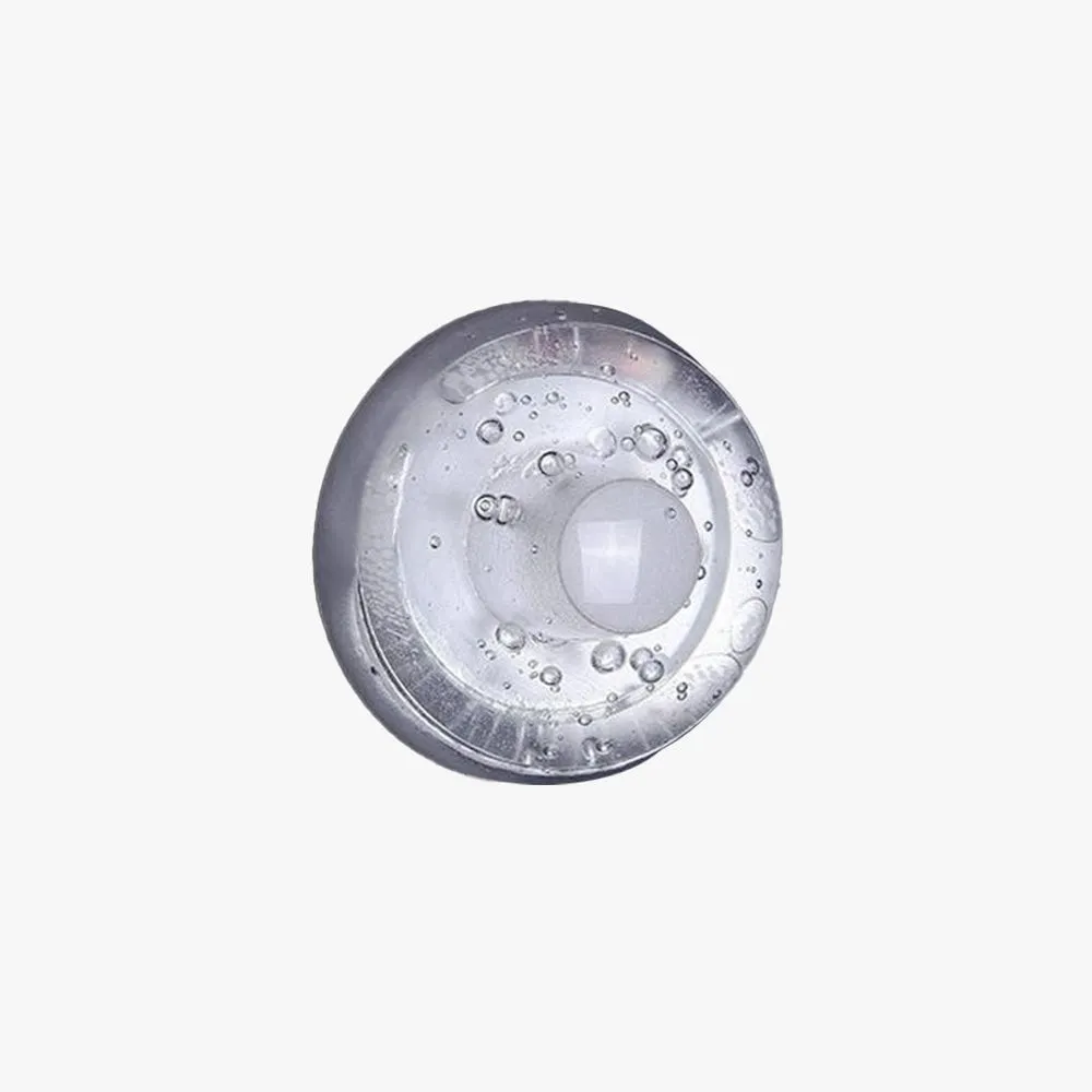 Modern Outdoor Glass Circle Wall Light KL198